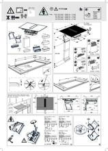 Instructie PELGRIM inductie kookplaat met afzuiging inbouw IKR3073F