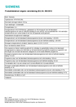 Instructie SIEMENS droger warmtepomp WT47O5C2NL