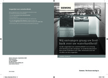 Instructie SIEMENS vaatwasser inbouw SX69M037NL