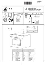 Instructie V-ZUG oven met magnetron inbouw COMBIMIWELL V4000 45
