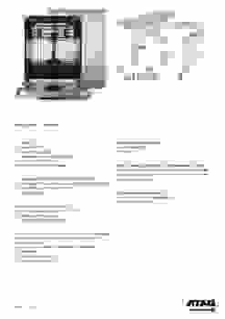 Product informatie ATAG vaatwasser onderbouw DW7214OMB