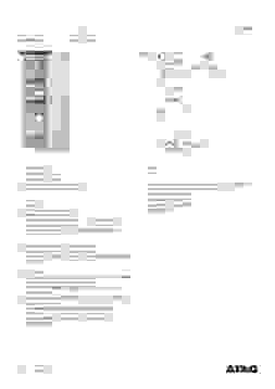 Product informatie ATAG vrieskast inbouw KDV9178ND