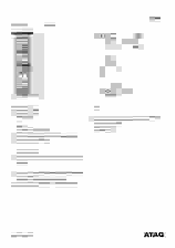 Product informatie ATAG vrieskast inbouw KSV8178ND