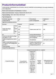 Product informatie DUNAVOX wijnkoelkast inbouw zwart NOBLE DVN 70.185DB.TO