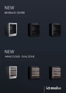 Product informatie IOMABE wijnkoelkast onderbouw zwart IOW51DDBB