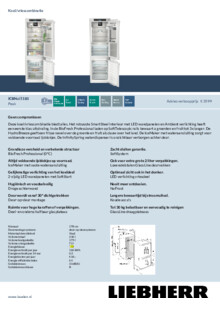 Product informatie LIEBHERR koelkast inbouw ICBNci 5183 22