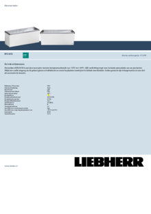Product informatie LIEBHERR professionele vrieskist  ijsconservator EFE6052 41
