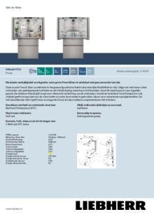 Product informatie LIEBHERR side by side koelkast rvs MBsddi 9556 20