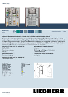 Product informatie LIEBHERR side by side koelkast terrasteel MBtsdi 9024 20