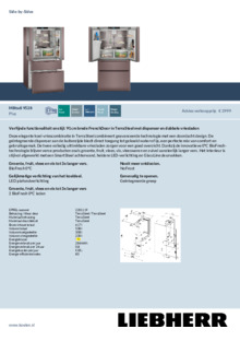 Product informatie LIEBHERR side by side koelkast terrasteel MBtsdi 9528 20