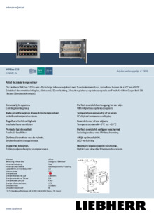 Product informatie LIEBHERR wijnkoelkast inbouw WKEES 553 26