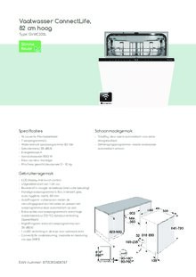 Product informatie PELGRIM vaatwasser inbouw GVWC320L
