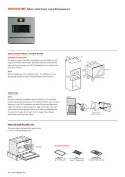 Product informatie SKS combi stoomoven met magnetron zilver SKSLV2421MS