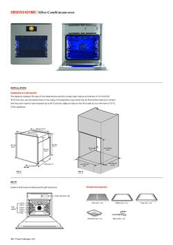 Product informatie SKS combi stoomoven zilver grijs SKSOV2421MS