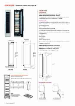 Product informatie SKS wijnkoelkast inbouw SKSCW183RP