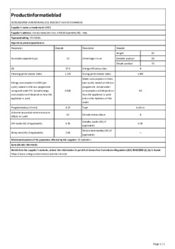 Product informatie SMEG vaatwasser inbouw STL7322BL