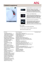Product informatie AEG droger warmtepomp T7DBN400