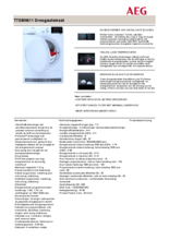 Product informatie AEG droger warmtepomp T7DBN611