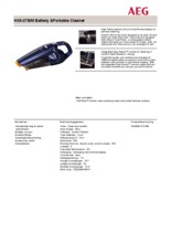 Product informatie AEG kruimeldief blauw HX6/27BM