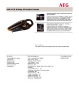 Product informatie AEG kruimeldief bruin HX6/23CB