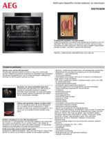 Product informatie AEG oven inbouw rvs BSE792280M