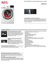 Product informatie AEG wasmachine L6FBERLIN+