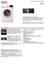 Product informatie AEG wasmachine L6FBXXL
