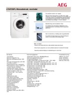 Product informatie AEG wasmachine L72472NFL