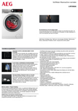 Product informatie AEG wasmachine L9FENS96