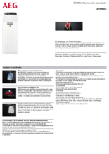 Product informatie AEG wasmachine bovenlader L8TEN65C