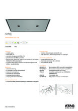 Product informatie ATAG afzuigkap plafond CU12511RM