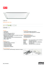 Product informatie ATAG afzuigkap plafond CU12554TMM