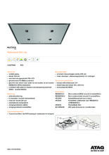 Product informatie ATAG afzuigkap plafond CU12711RM