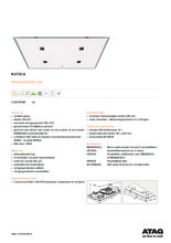 Product informatie ATAG afzuigkap plafond CU12755RM