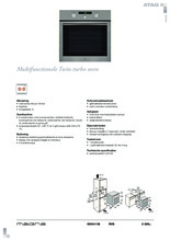 Product informatie ATAG oven inbouw OX6411B