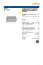 Product informatie BOSCH afzuigkap inbouw zilver DHL555B