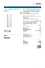 Product informatie BOSCH koelkast KSV33VWEP