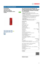 Product informatie BOSCH koelkast rood KGV36VR32S