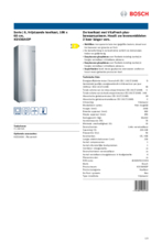 Product informatie BOSCH koelkast rvs KSV36AIDP