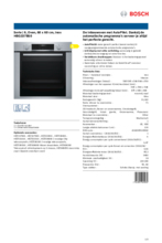 Product informatie BOSCH oven rvs inbouw HBG337BS0