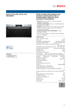 Product informatie BOSCH oven rvs inbouw VBC5580S0