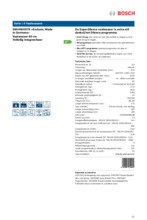 Product informatie BOSCH vaatwasser inbouw SMV46IX07N
