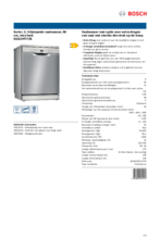Product informatie BOSCH vaatwasser rvs-look SGS2HTI72E
