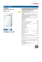 Product informatie BOSCH vaatwasser smal SPS50E92EU