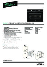 Product informatie ETNA combi-magnetron inbouw CM350ZT