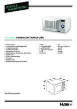 Product informatie ETNA combi-magnetron wit CMV525WIT