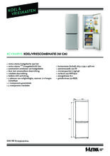 Product informatie ETNA koelkast KCV3161RVS