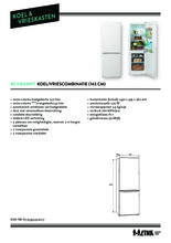 Product informatie ETNA koelkast wit KCV3143WIT