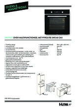 Product informatie ETNA oven inbouw OP270ZT