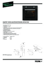 Product informatie ETNA oven inbouw mat zwart OM871ZT